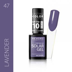 Лак для ногтей Solar Gel № 47 с глянцевым покрытием Revers