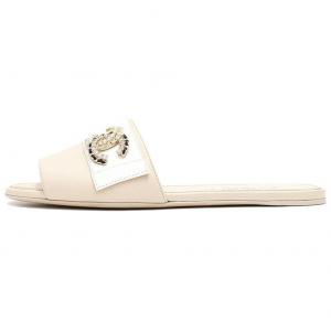 Слайдеры Женские Белый Бежевый CHANEL