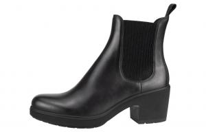 Сапоги челси до колена, женские, черные, 5,5 см Ecco, Black