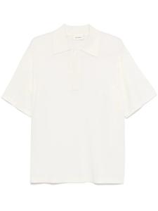 Lisa Yang рубашка поло Carl, белый