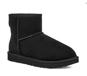 UGG Классические женские мини-ботинки Mini II черного цвета