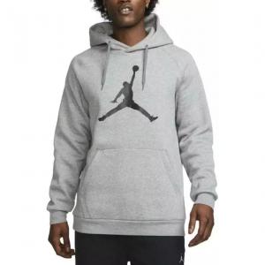 Nike Air Logo Fleece Hoodie Jordan, серый