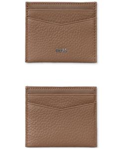Мужской кожаный кошелек для кредитных карт New Crosstown Hugo Boss, Medium Brown