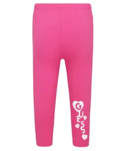Леггинсы Regular fit Guess, розовый