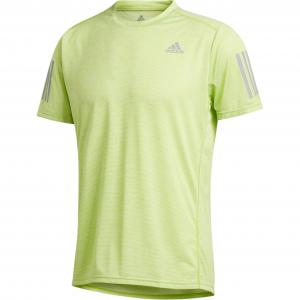 Футболка унисекс полунеоновая зеленая Adidas, половина неоновая зеленая