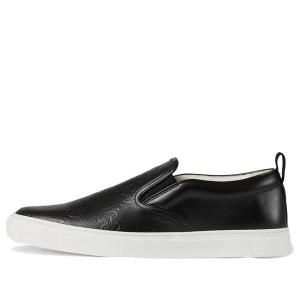 Кроссовки slip-on 'gg embossed - black' Gucci, черный