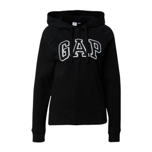 Толстовка на молнии GAP, черный