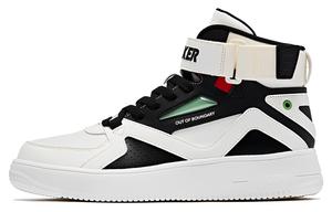 Обувь для скейтбординга Мужская с высоким верхом Черный/м Qiaodan