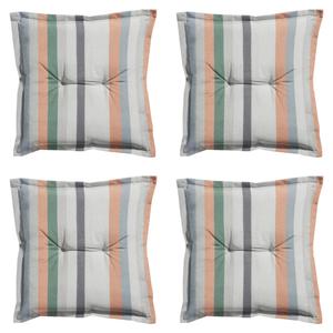 Подушка на стул Madison серый, зеленый, оранжевый, 50/5/50 см