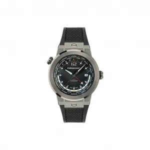 Ferragamo Часы F-80 WorldTime 43mm, Black