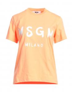 Футболка Msgm, лососево-розовый