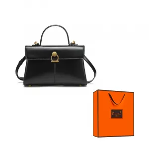 PAYOT Синтетическая кожаная женская коричневая сумка через плечо, Black