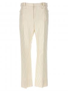 Брюки в полоску TOM FORD, черный