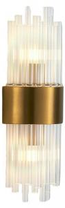 Настенный светильник KOSILUM - Almeria, золото - металл - 20 х 52 х 10 см