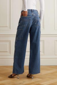 AGOLDE Джинсы-бойфренды Magda с заниженной талией + NET SUSTAIN, деним