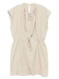 Платье Cowl Lauren Manoogian, нейтральный