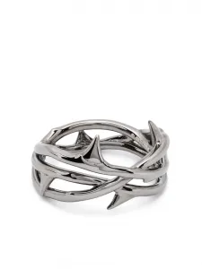 Кольцо из серебра с тремя переплетенными шипами "Rose Thorn" Shaun Leane