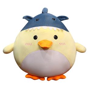 Милые креативные плюшевые игрушки Shark Duck Dolls высотой 20см/33см/55см Pissie