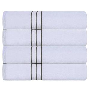 Набор ультраплюшевых впитывающих банных полотенец из турецкого хлопка SUPERIOR из 2 предметов, цвет Charcoal