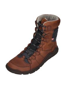 Ботильоны RISO MERINO коричневого цвета KOEL