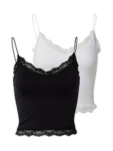 Нижняя рубашка ONLY VICKY, черный/белый