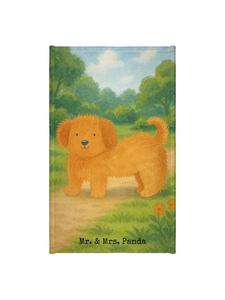 Mr. & Mrs. Panda Полотенце для собак, пушистый дизайн, без надписи, белого цвета