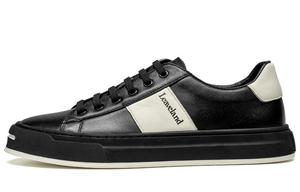 Кеды мужские, обувь для скейтбординга низкая Leaveland, черный