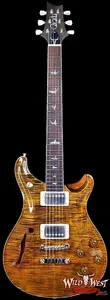 PRS Wild West Guitars 25-летний юбилейный лимитированный выпуск Wood Library Artist Package McCarty 594 Semi-Hollow Tiger Eye (цвет Private Stock) 7,15 фунтов (только США / международная доставка не осуществляется)