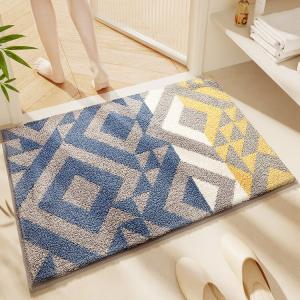 Dajiang Ковер 40х60 см из Пвх для ванной комнаты, набор 2 шт, моющийся, Fancheng