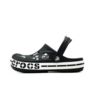 Кроксы Bayaband Cool Cat с принтом лапок унисекс Crocs, черный