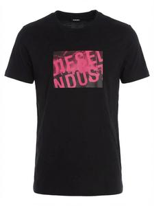 DIESEL Футболка 'T-DIEGOS-K16' в черном цвете