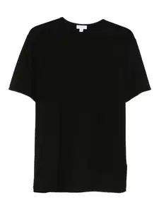 Футболка с короткими рукавами Sunspel, черный