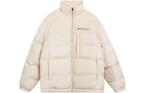 Li Ning Мужской пуховик, цвет swan white