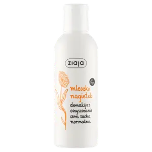 Молочко для лица с календулой для снятия макияжа и очищения сухой и нормальной кожи Ziaja Nagietek, 200 мл