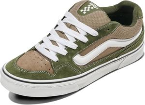Детские кеды Vans Caldrone низкие унисекс, Embossed Sidewall Grape Leaf