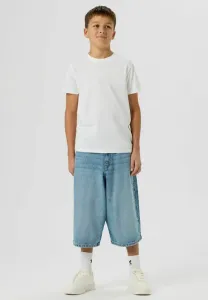 Широкие джинсовые шорты Two Soon, Medium Blue Denim