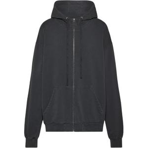 Худи с цифровым логотипом Maison Margiela, черный