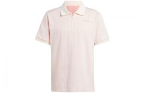 Рубашка поло премиум-класса белая Adidas Originals, светло-розовый