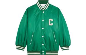 Куртка женская Celine, зеленый / белый