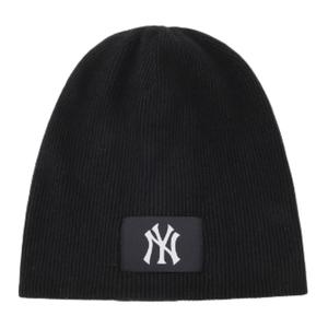 MLB Акриловая вязаная шапка унисекс черная, Black
