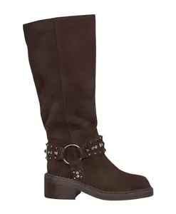 Байкерские ботинки с шипами Alma En Pena, коричневый