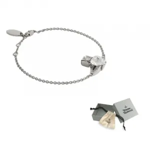 Vivienne Westwood Серебряный браслет из латуни для женщин