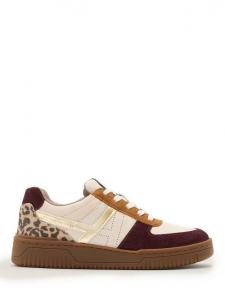 Vix Suede Blend Trainers AllSaints, Brown/Multi