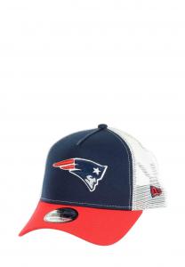 Бейсболка New Era NEW ENGLAND PATRIOTS NFL TWO TONE VERSTELLBARE FORTY A-FRAME TRUCKER, Rot/Red