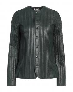 Куртка Toteme, темно-зеленый