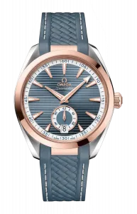 Часы aqua terra 150m co‑axial master chronometer small seconds 41 мм Omega