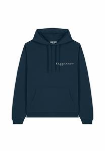 Толстовка HAPPINESS EMBROIDERY UNISEX - Hoodie Mira Paris, темно-синий