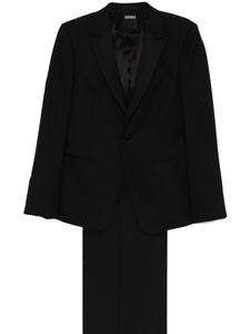 Zegna костюм в клетку, синий