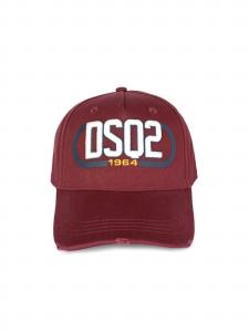 DSQUARED2 Кепка 'Baseball Cap - BCM0211' в цвете Bordeaux