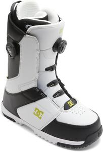 Мужские ботинки для сноуборда DC Shoes Control BOA - микрорегулируемые, устойчивые ботинки для сноуборда, Black/Black/White